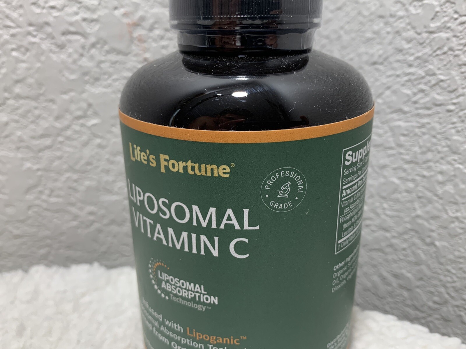 Life’s Fortune Liposomal Vitamin C 2100 mg with Fast Acting Absorption 180 Caps
