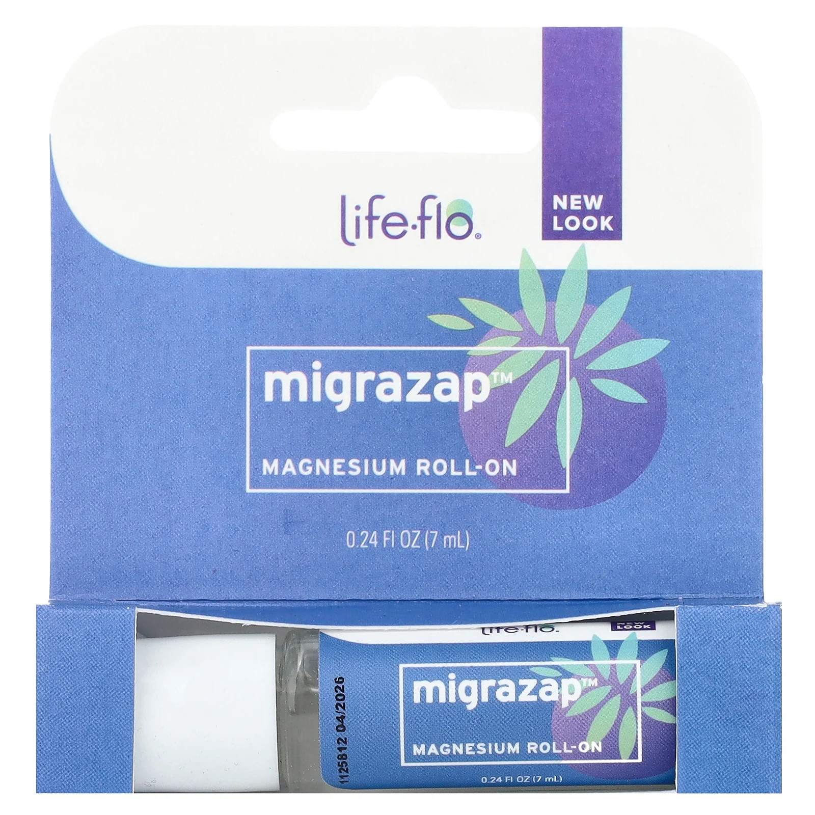 Migrazap™ Magnesium Roll-On, 0.24 fl oz (7 ml)