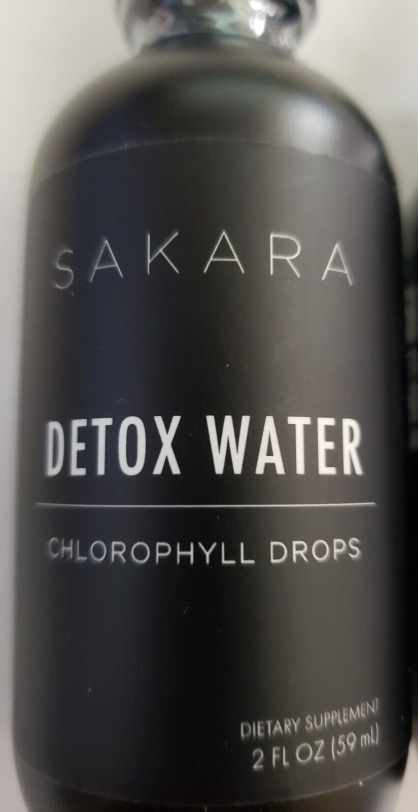 Qty 2 – Sakara – Detox Water Drops – 2 fl oz x 2 – Chlorophyll Drops Exp 8/2026