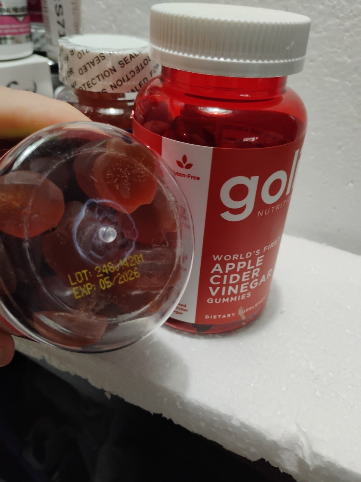 Goli Acv Gummies 60 Count, 2 Bottles Keto Acv Gummies, 3 Bottles Total Bundle