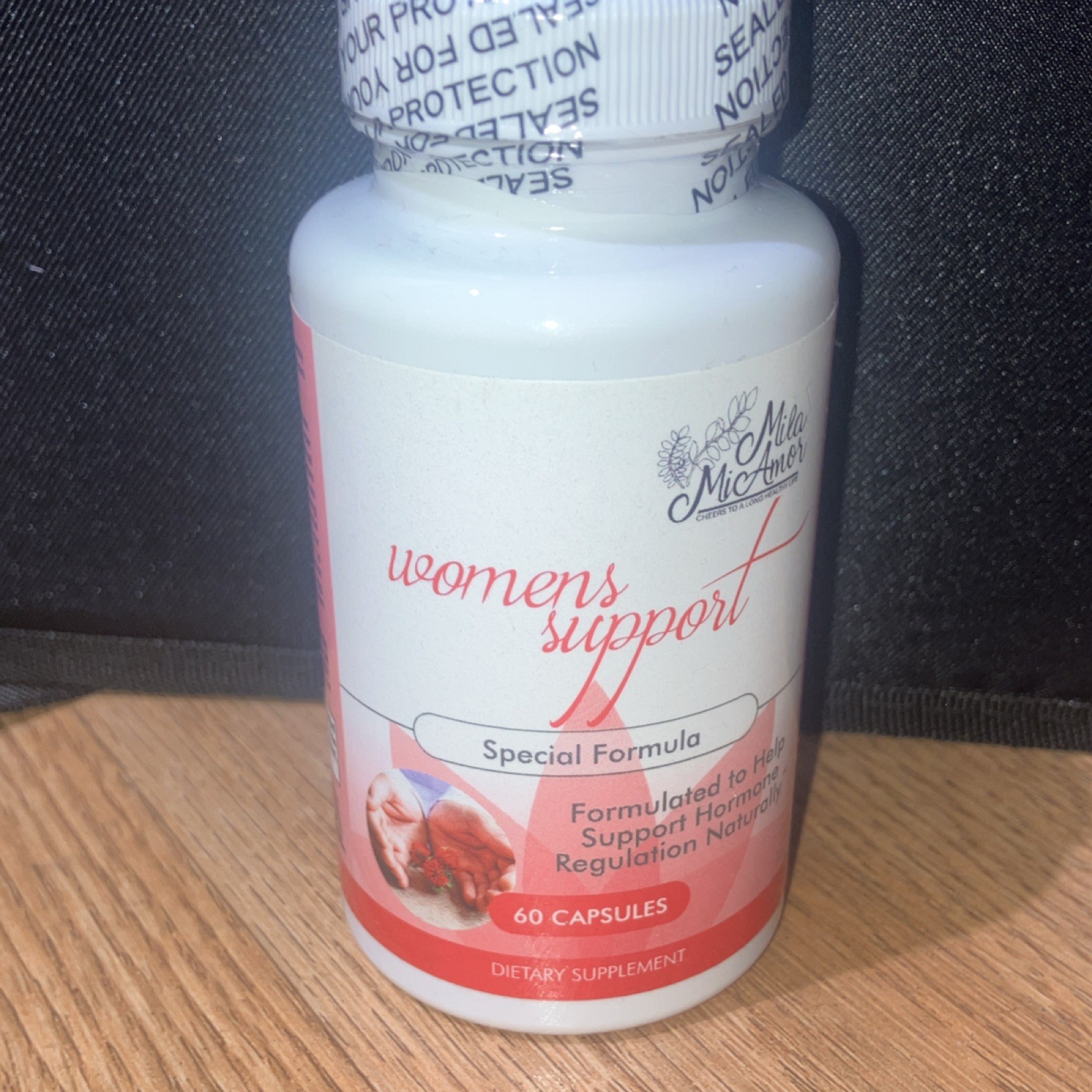 Mila Mi Amor Women’s Support Hormone Regulation Capsules Red Clover Sage 60ct