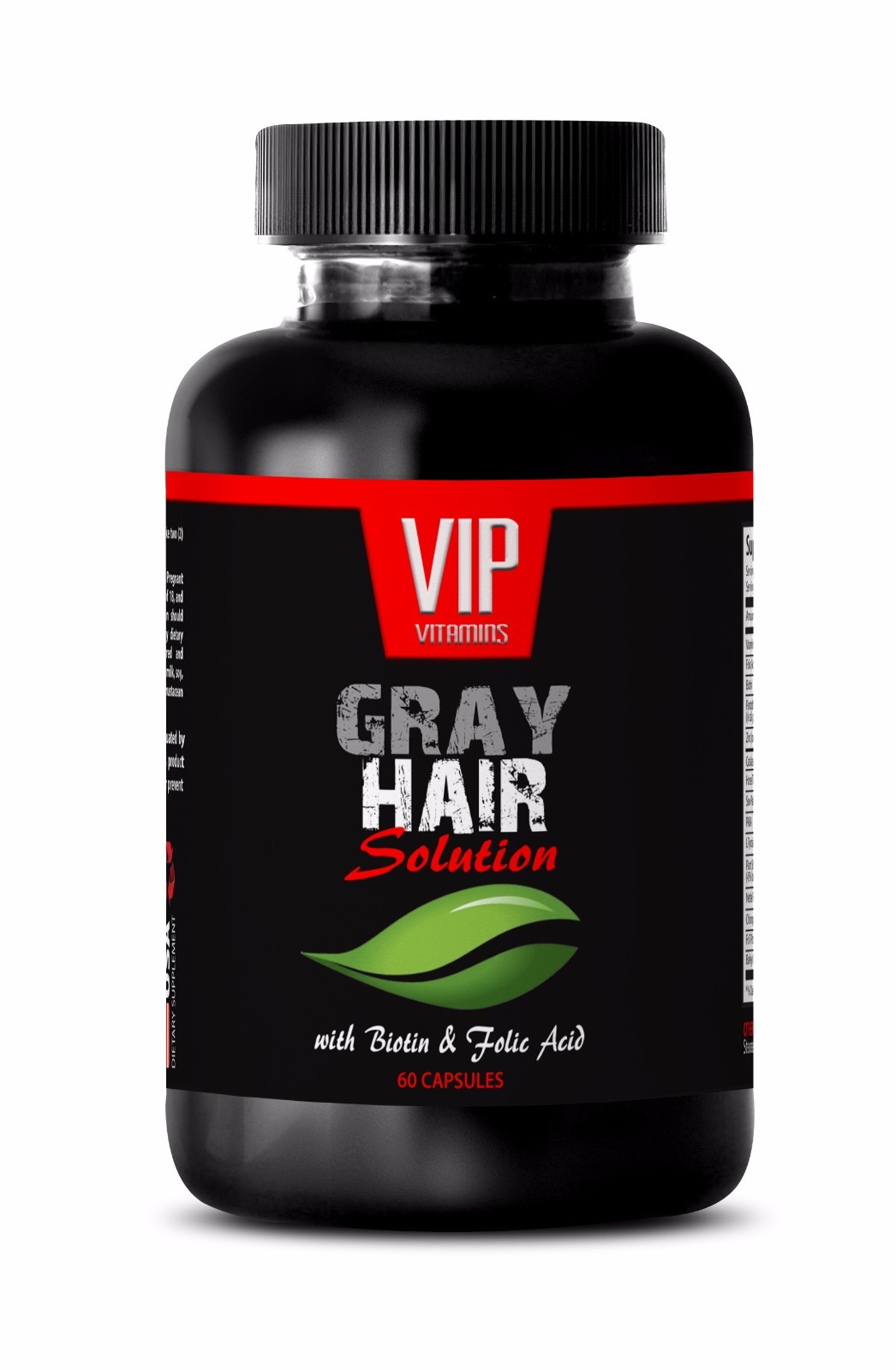 Anti gray – GRAY HAIR SOLUTION. DIETARY SUPPLEMENT – Hair growth care – 1B