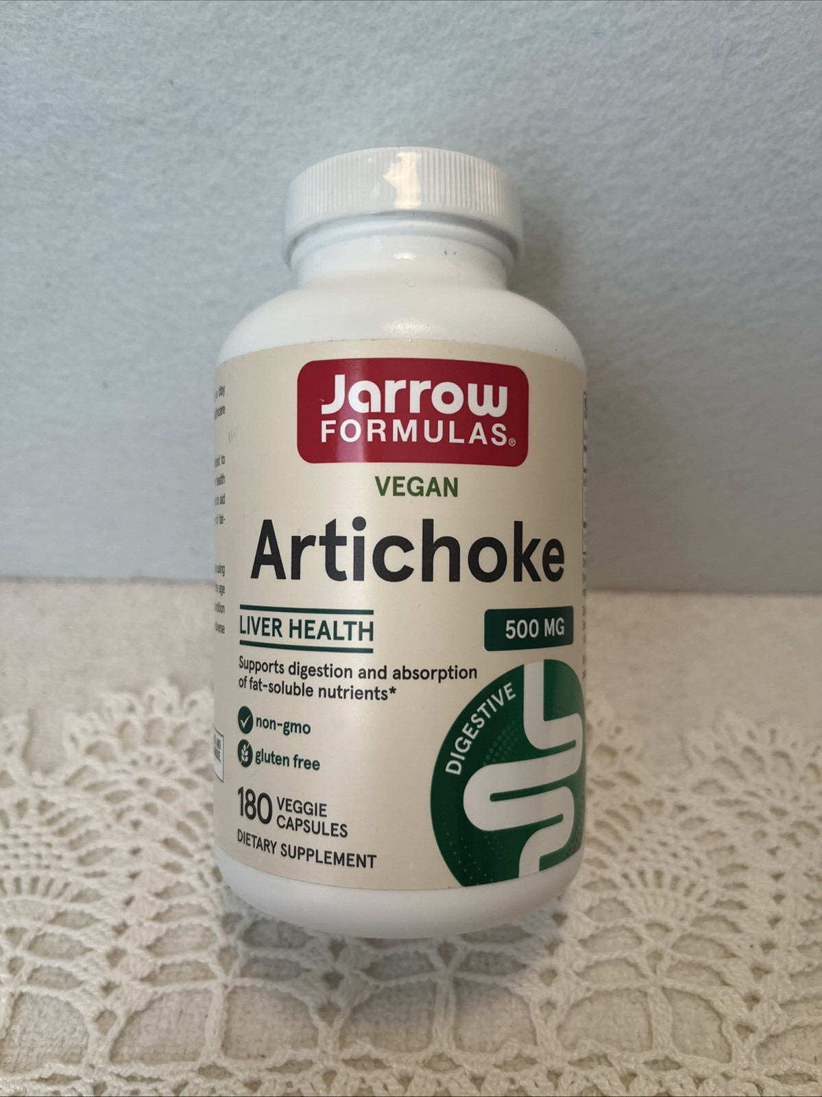 Artichoke, 500 mg, 180 Veggie Capsules exp 4/2025