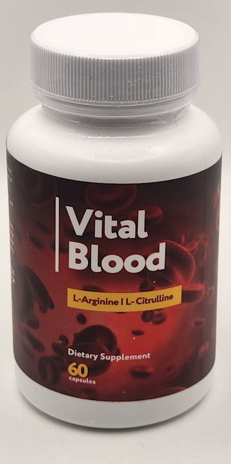 (3 Pack) Vital Blood Supplement Capsules 60 per Bottle