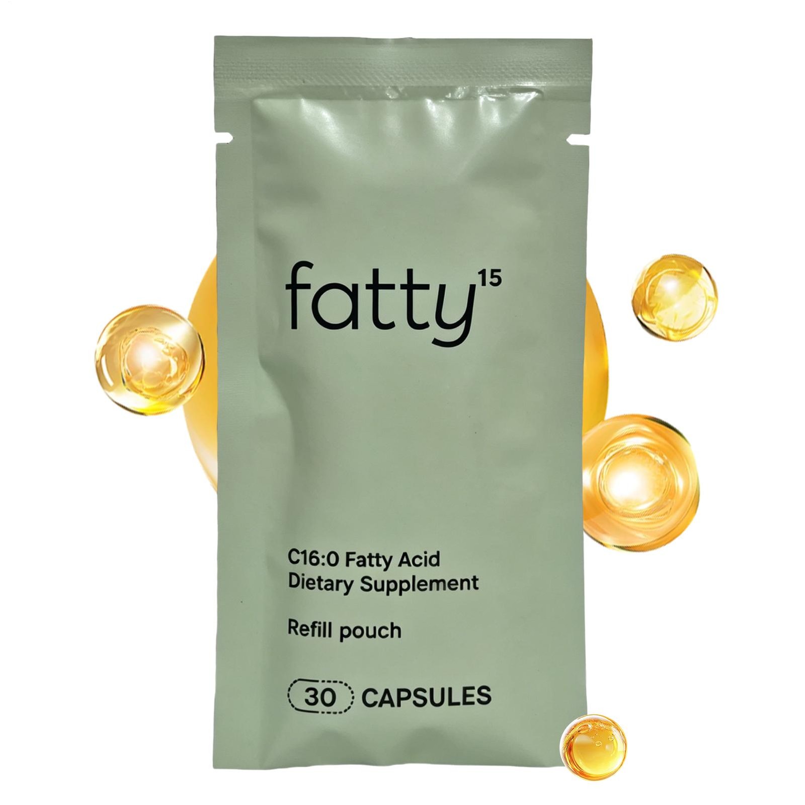Fatty15 Pure C15:0 Pentadecanoic Acid Supplement – Gut & Liver Health – 30 CT