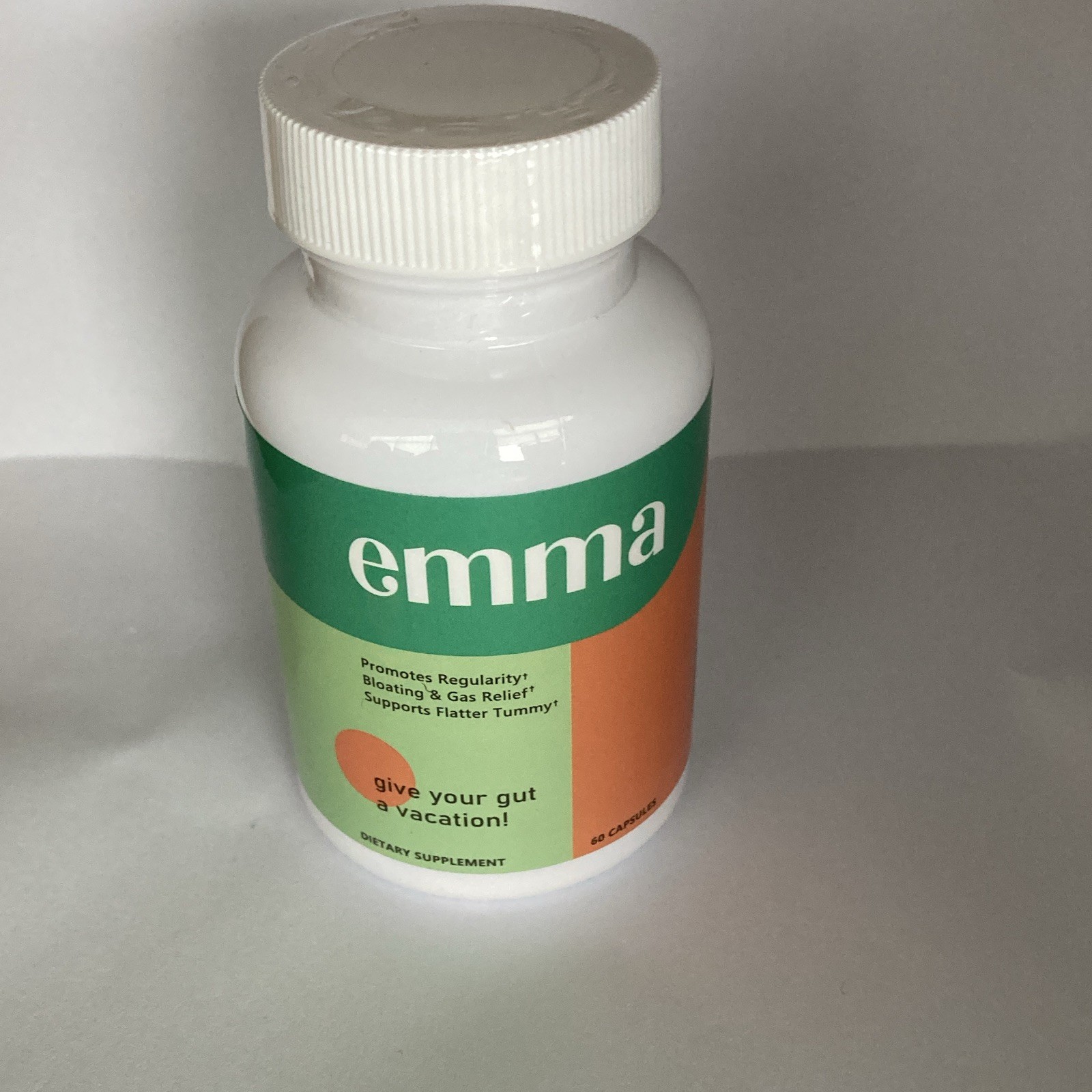 emma Bloating & Gas Relief Dietary Supplement Capsules, 60 Count