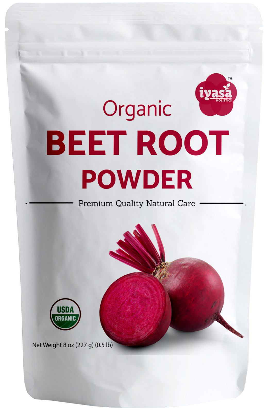 Organic Beet Root Powder (Beta vulgaris) Boost Nitric Oxide 8,16oz , ships free