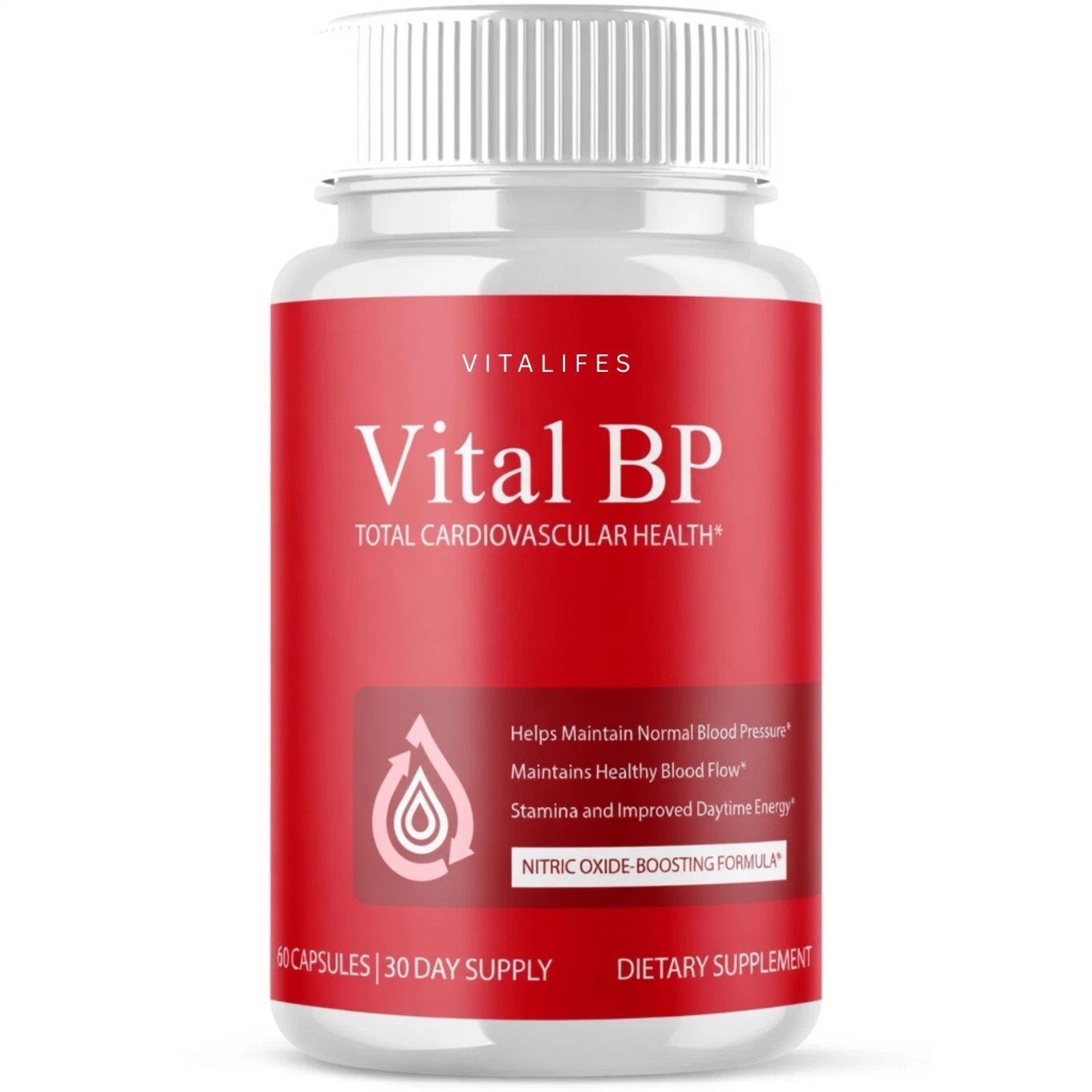 (1 Pack) Vital BP Advanced Blood Support Vitamin Formula VitalBP – 60 Capsules