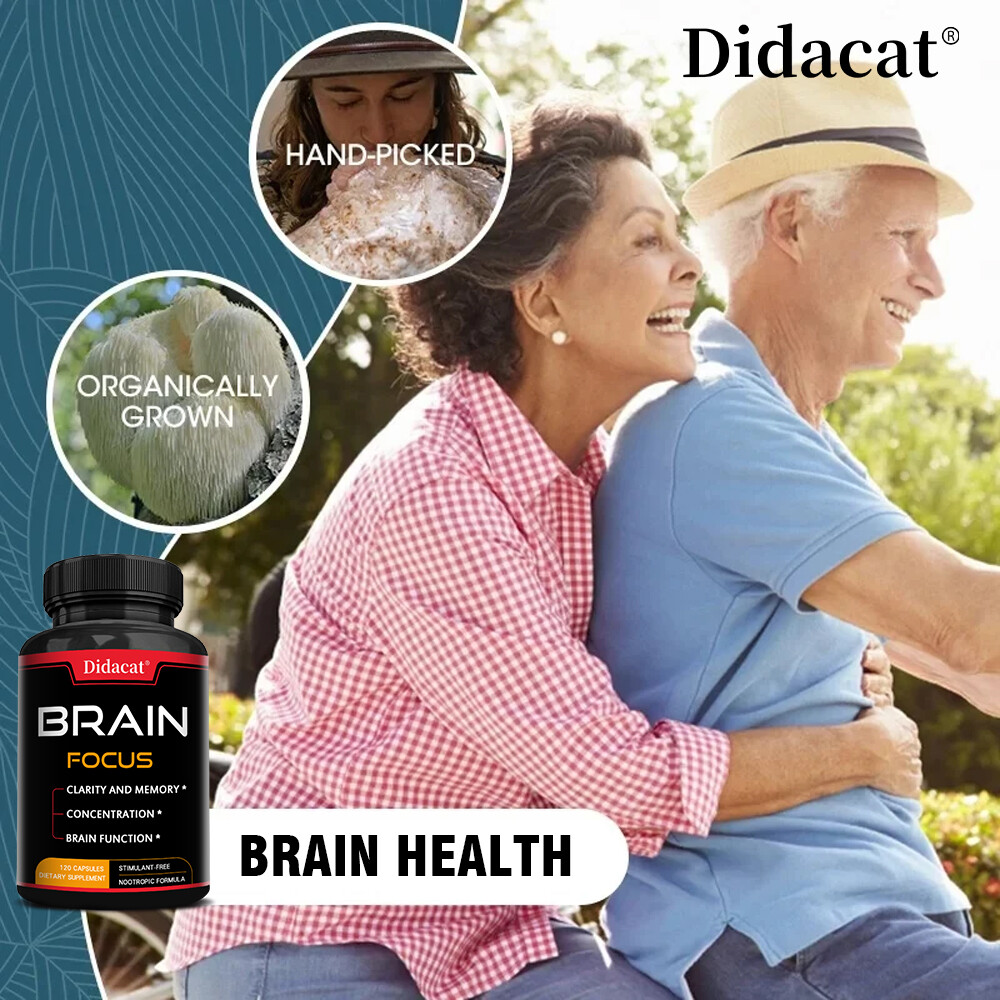 Brain Health Capsules,Brain Health,Improves Memory, Focus And Cognitive Function