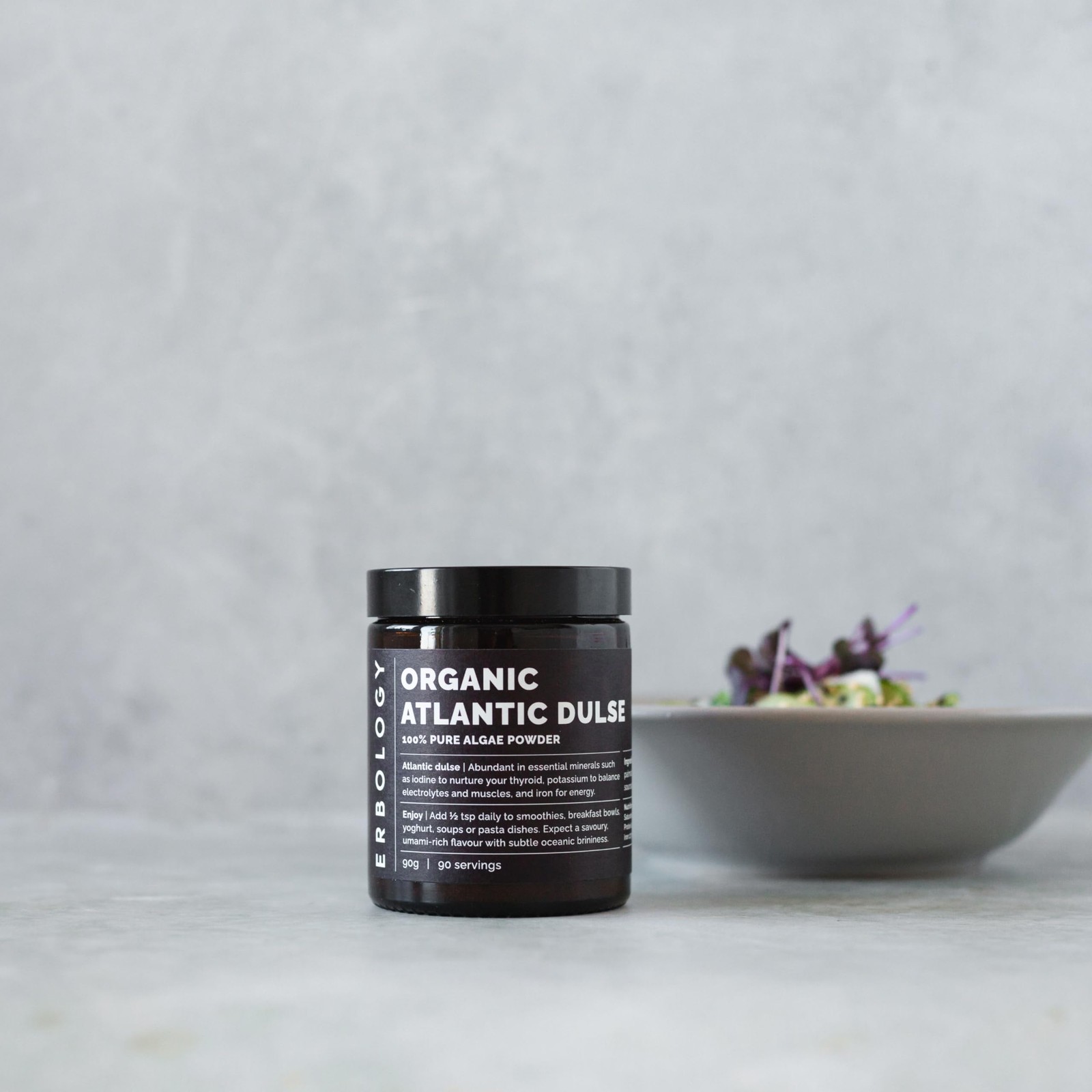 Organic Atlantic Dulse Powder 3.2 oz – 90 Servings – Sustainably Sourced in I…
