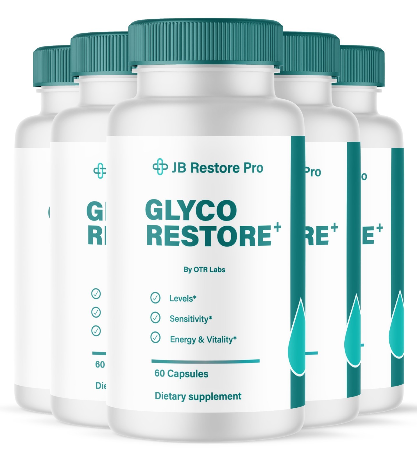 Glyco Restore Blood Health Support Dietary Supplement 300 Capsules JB Restore