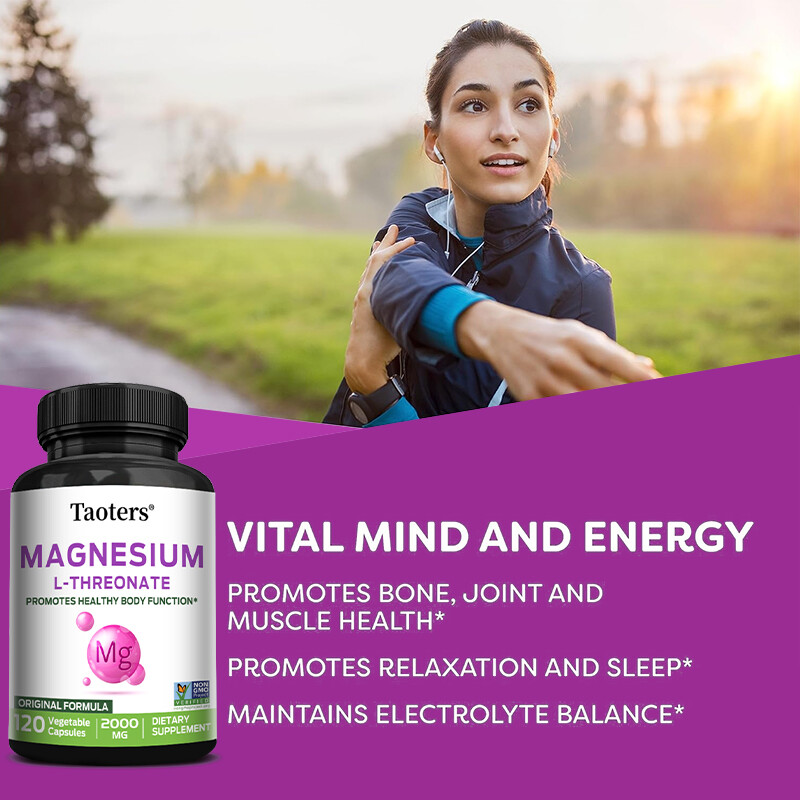 Magnesium L-Threonate Helps With Muscle Growth Improve Memory And Concentration