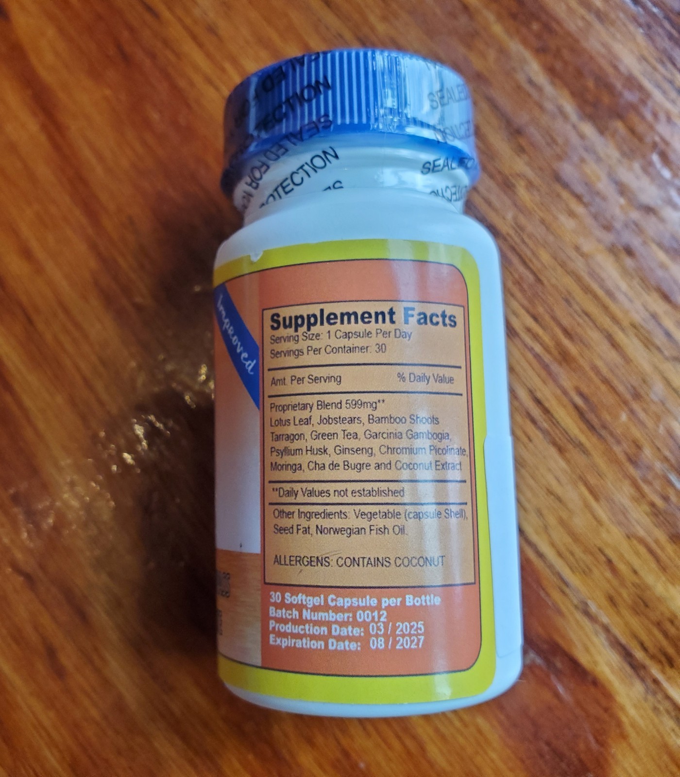Energybolizer LS Forever 366 24/7 yellow gel caps, Newest Formula, Guaranteed