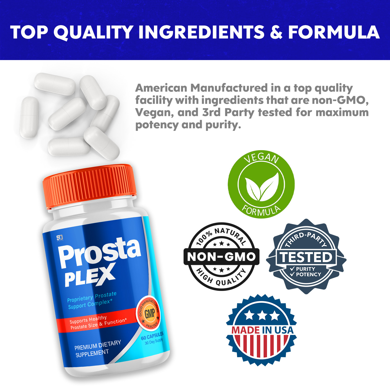Prosta Plex Support Complex Supports Prostate Health (5 Pack)