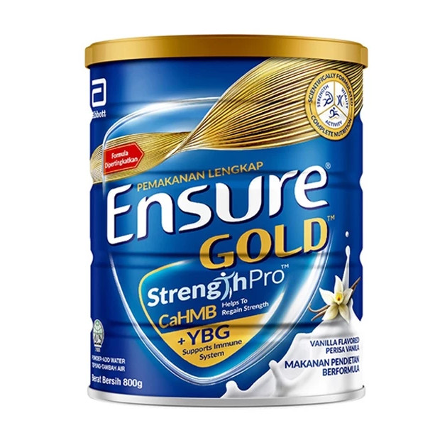 1x Abbott Ensure Gold Vanilla 800g Adult Milk Powder CaHMB YBG Express DHL New