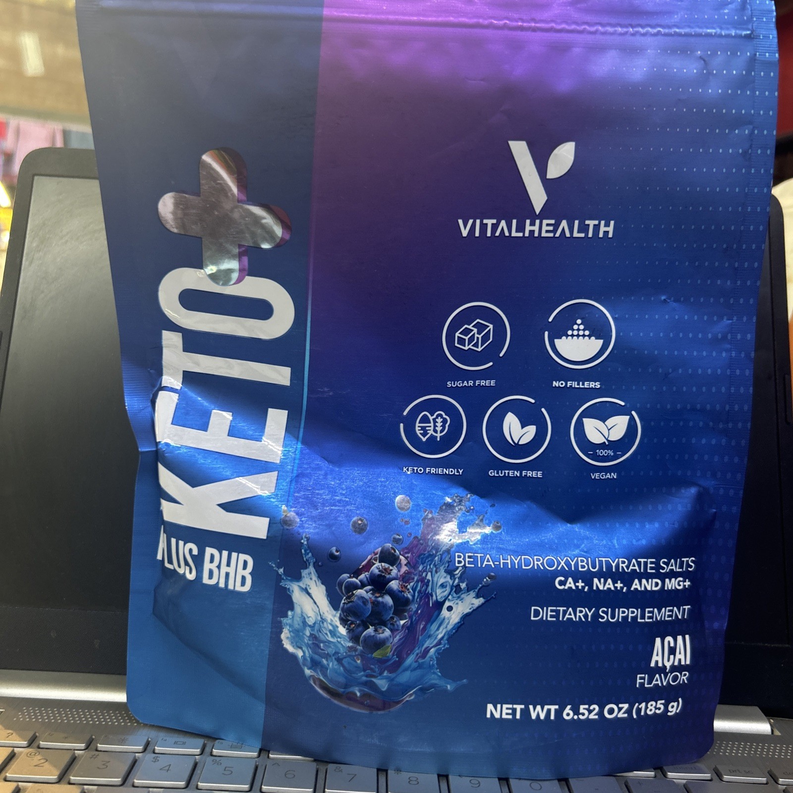 Keto Plus VITALHEALTH FAT BURNER Weightloss ORGANIC NANOTECHNOLOGY Original