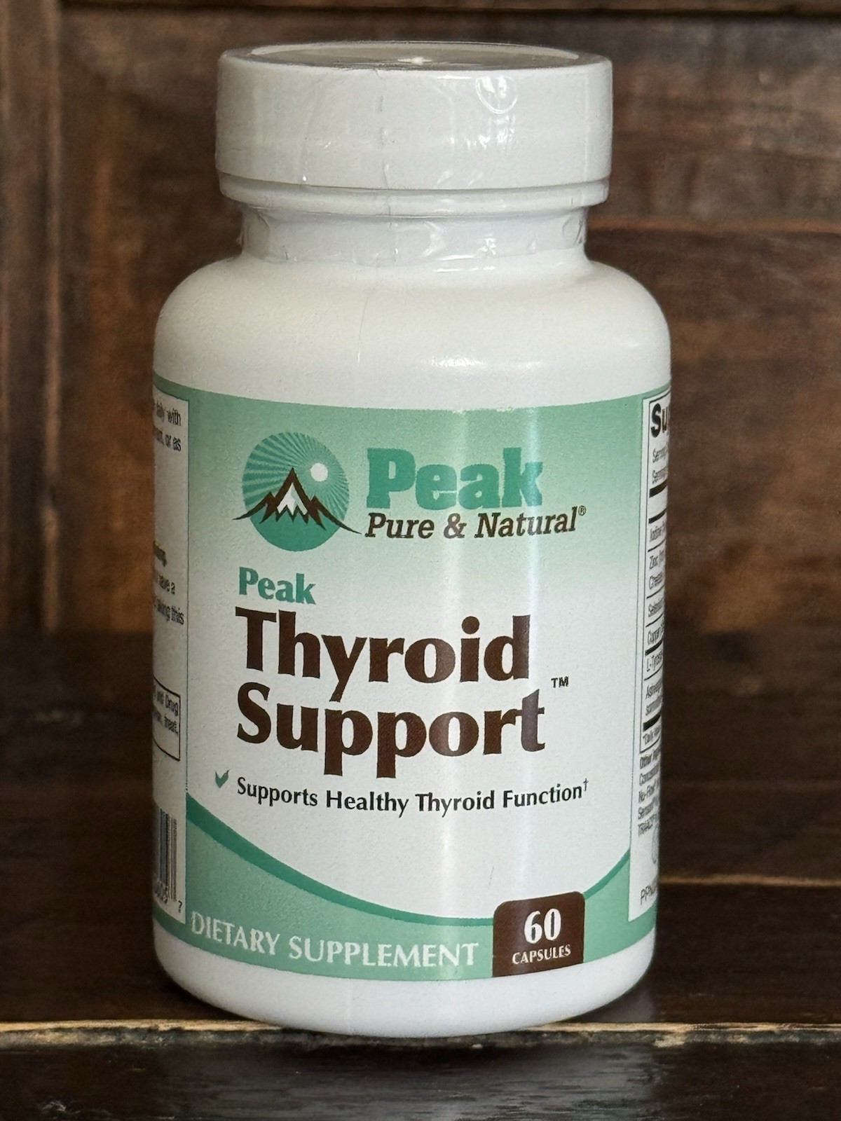 Thyroid Support by Peak Pure & Natural | Thyroid Supplement and Metabolism Bo…
