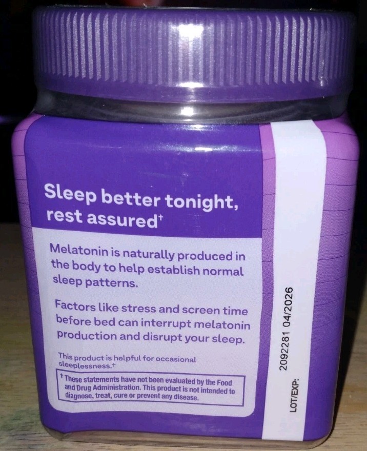 Natrol Melatonin 10mg Gummies | 60 Ct | EXP 04/2026 | Strawberry Flavor