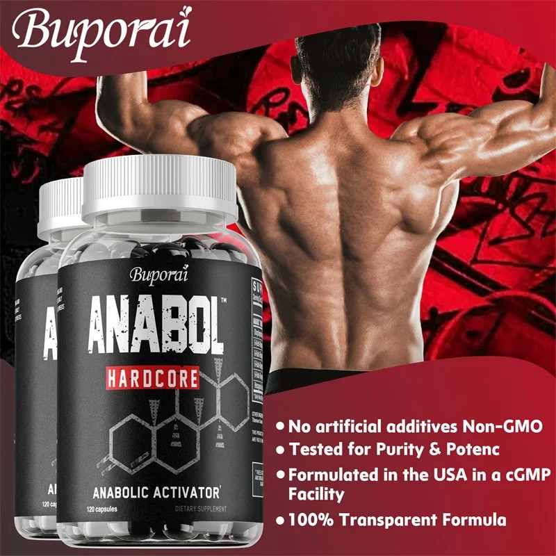 Anabol 120pcs – Muscle Growth and Recovery, Improves Athletic Performance