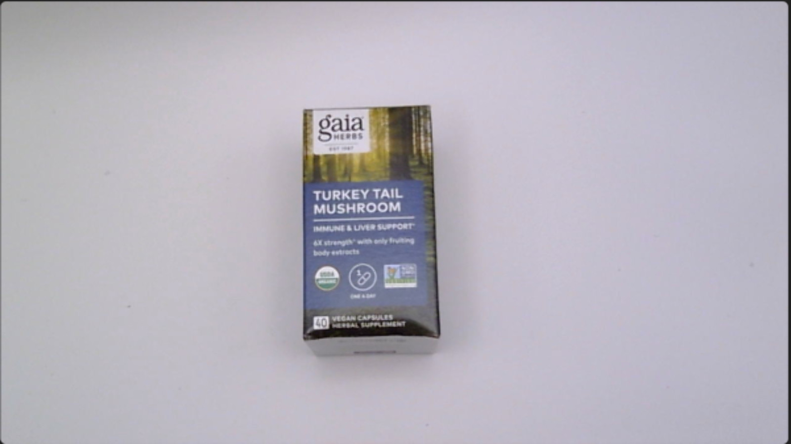 2/28 Gaia Herbs Turkey Tail Mushroom – Traditional Immune Support & Liver Health