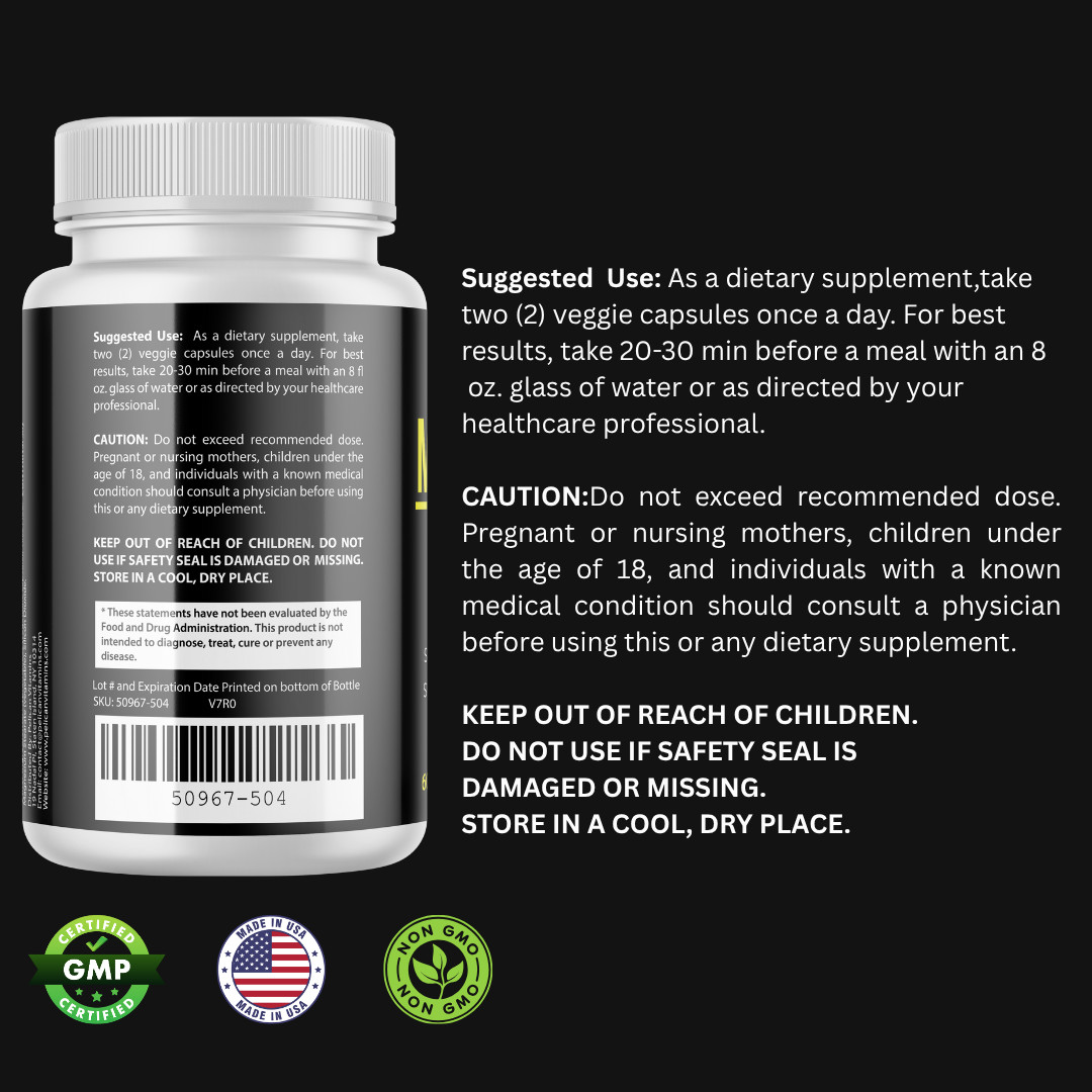 Muscu Lex – Prostate Support- 4 Bottles- 240 Capsules