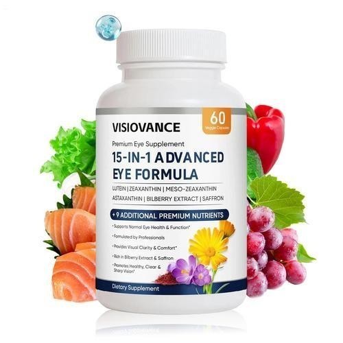 1-3X VisioVance 15 In 1 Advanced Eye Formula – Neurobella Eye Formula With All 3