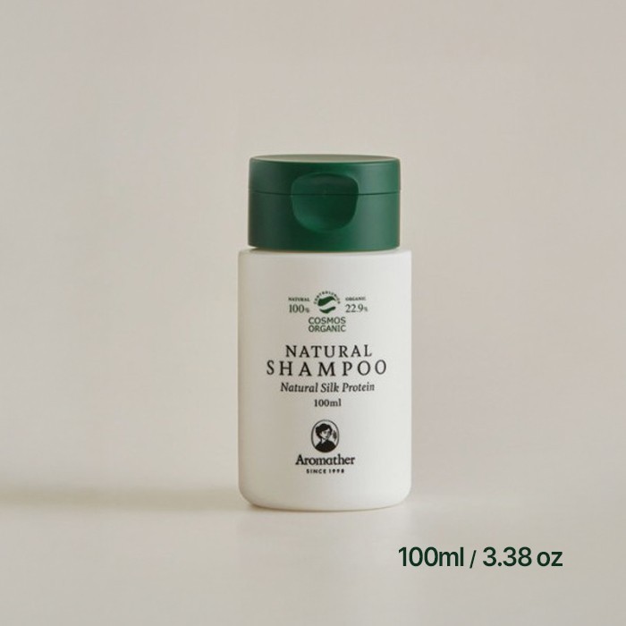 Aromather Organic Natural Shampoo 100ml /3.38 oz k-beauty
