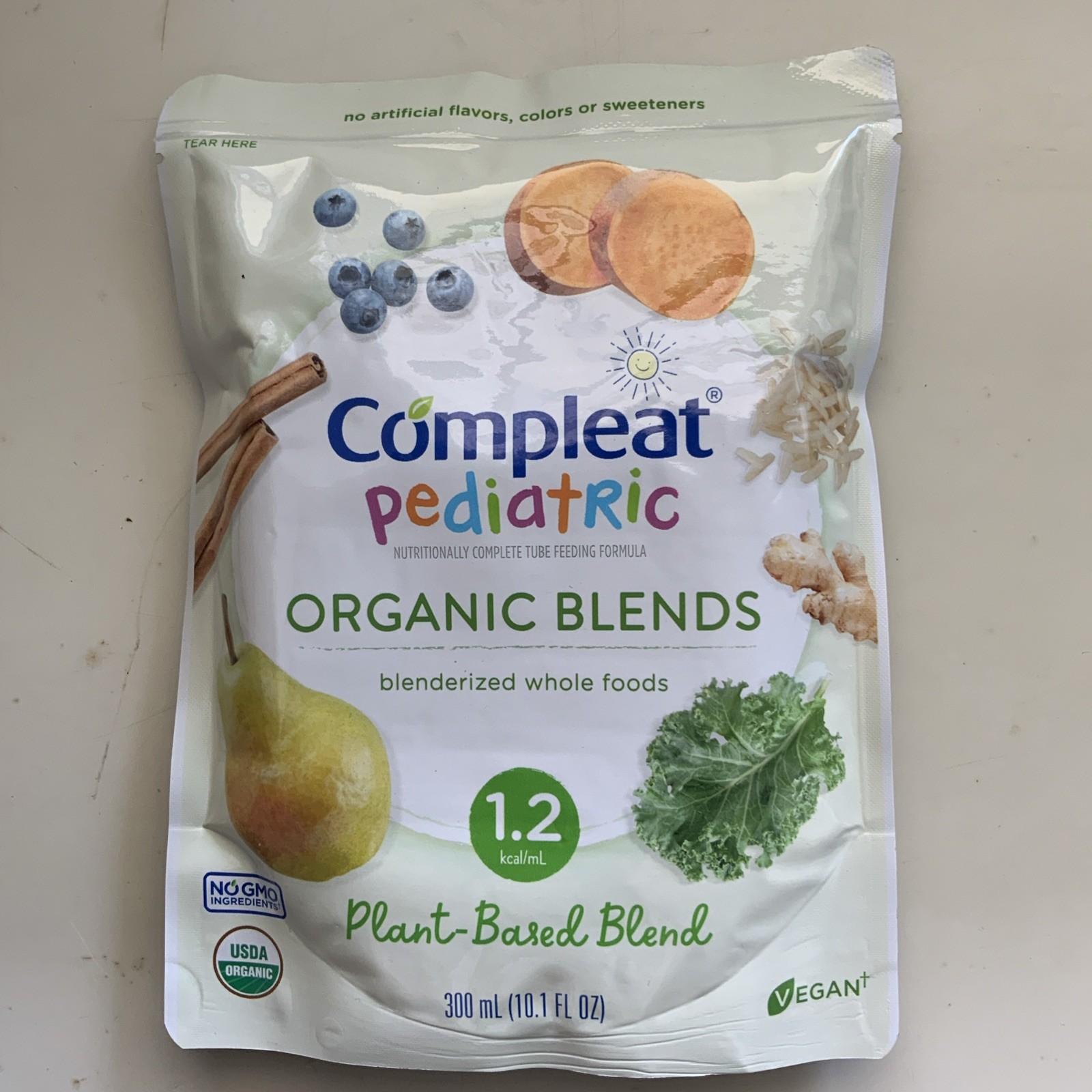 FREE SHIP Compleat Pediatric Organic Blends Vegan 10.1 oz 24 Ct 12/26