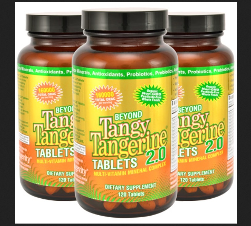 Beyond Tangy Tangerine 2.0 Tablets Three Pak (BTT) by Youngevity, Wallach