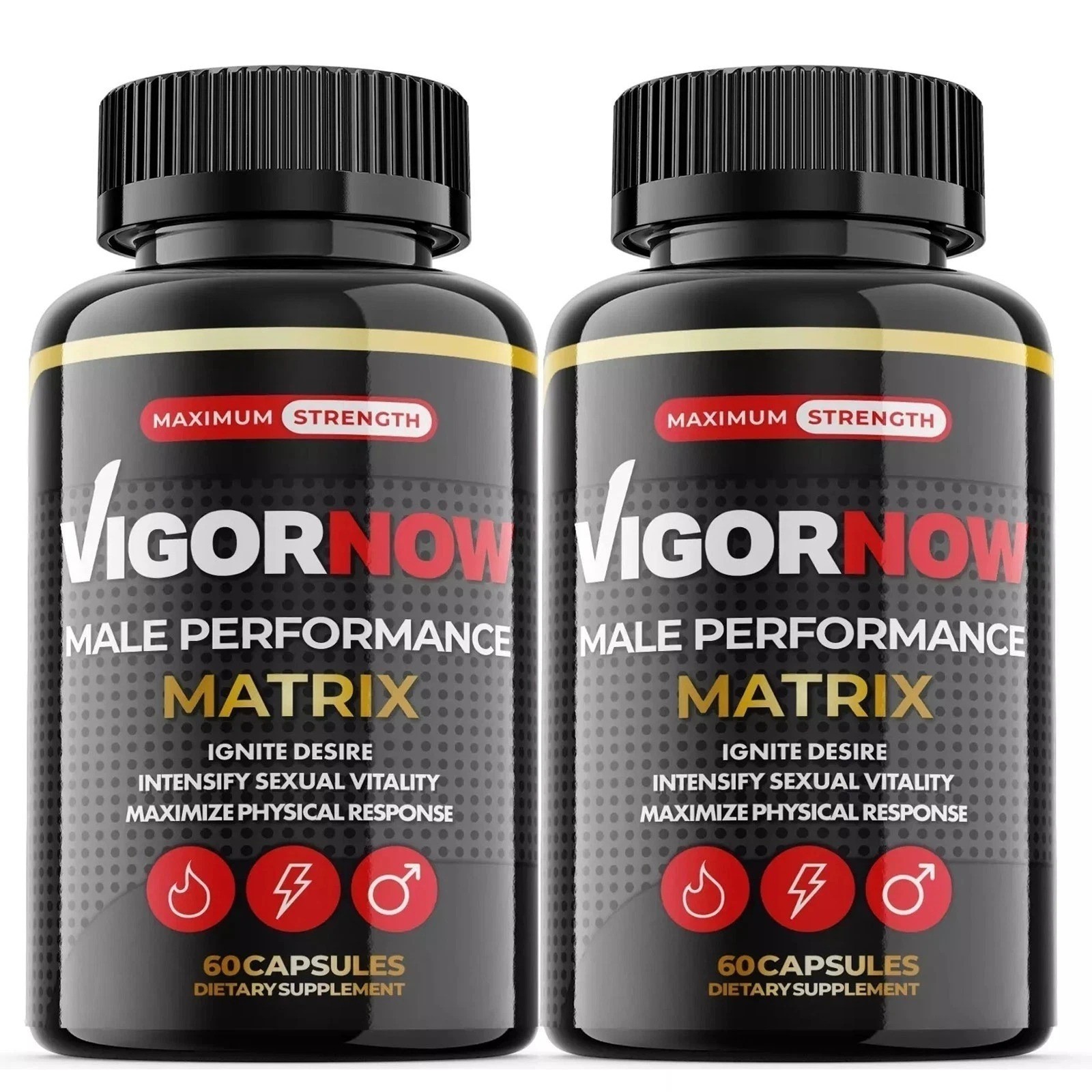 Vigor Now Pills for Men – Male Virility and Performance Support – 120 Capsules