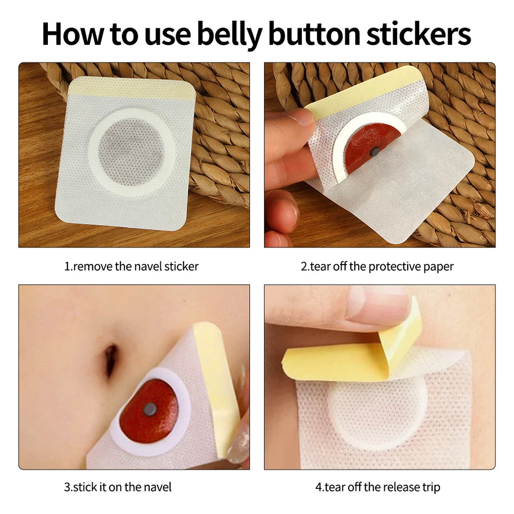Hot-Selling 60/120pcs Skin Tighten Belly Patches Detox Burn Fat Pads Health Care