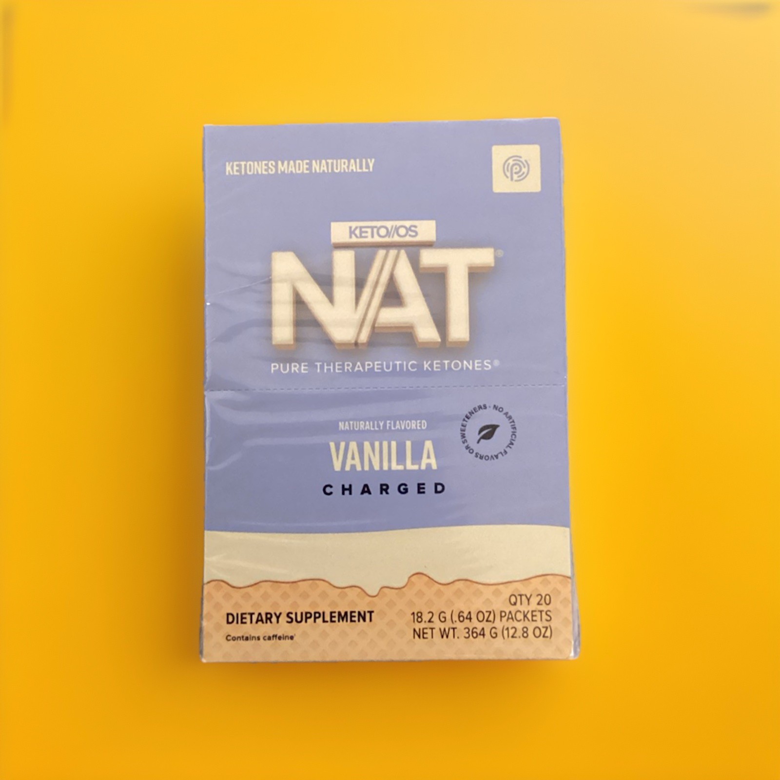 🔥 Pruvit KETOSNAT Ketones VANILLA CHARGED 20 PACKS FREE SHIPPING EXP: 04/2027