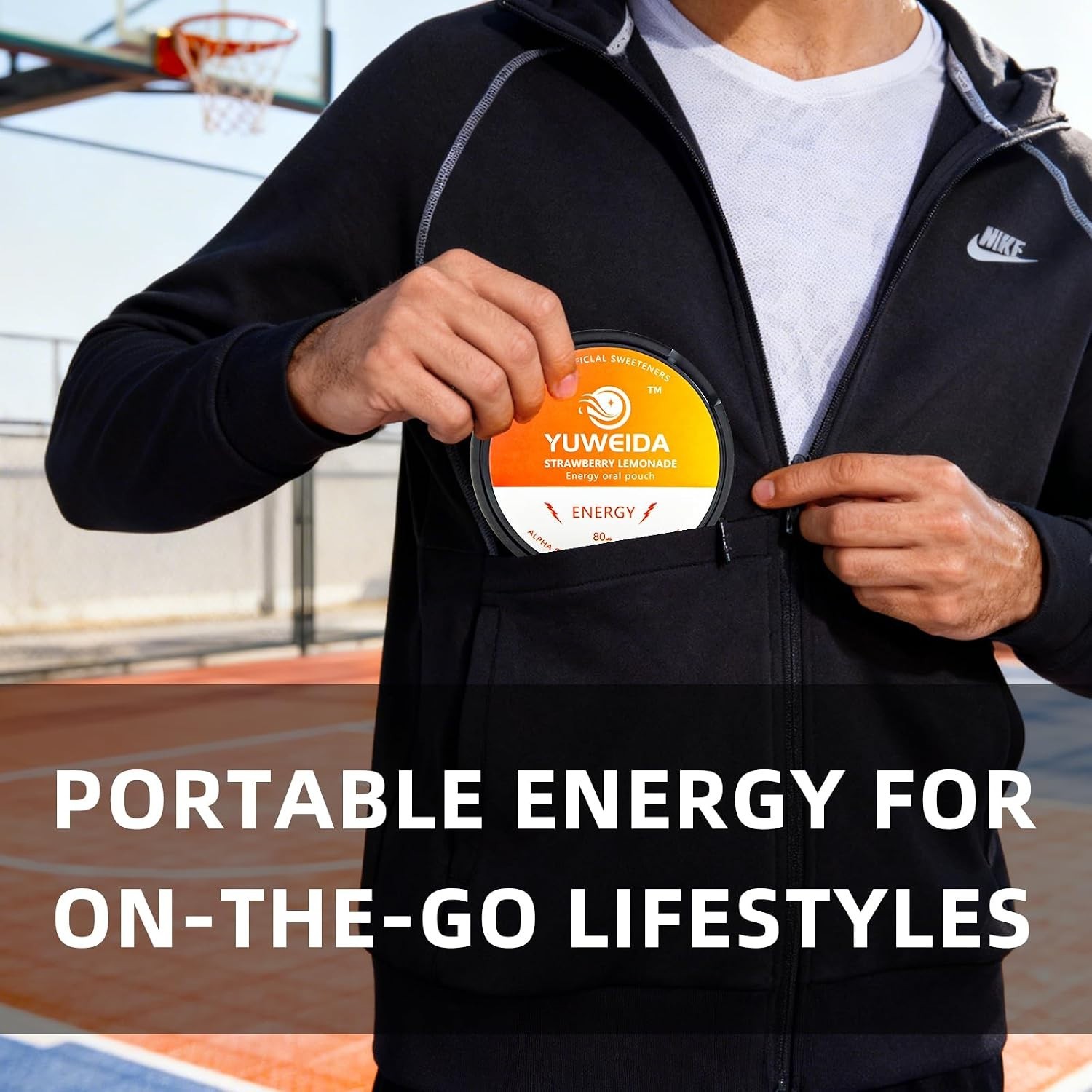 Pocket-Sized Mint Energy Pouches with Brain Boosting Formula
