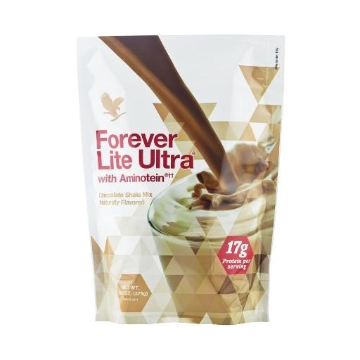 Forever Lite Ultra Chocolate Protein Powder 15 Servings Amino acids 13.2 oz