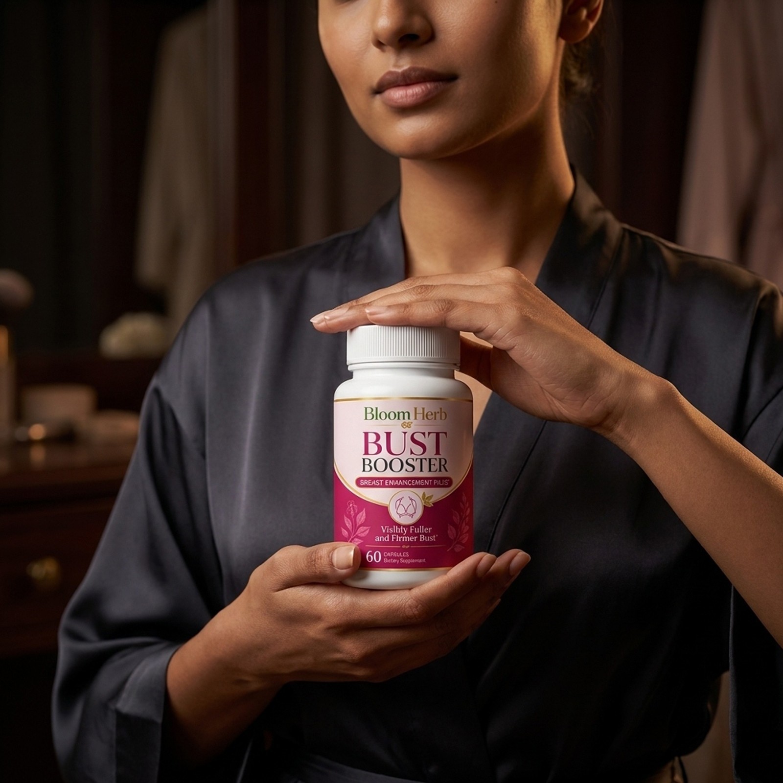HUGE BUST BOOSTE – Curvy Fruit Aguaje + Black Maca Pills – NATURAL GLUTE ENHANCE