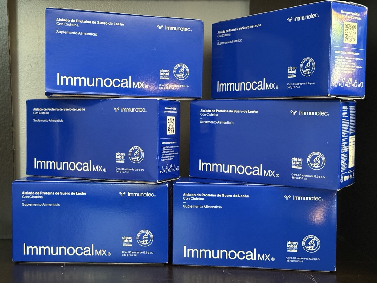 Immunocal Classic Blue Mx 6 Boxes EXP 2026