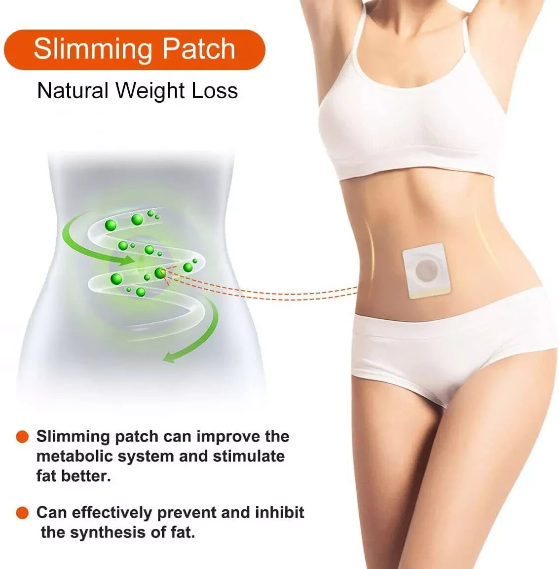 1/60/90 Pcs Slim Patch – Weight Loss, Diet, Detox, Burn Fat – Buy 2, Get 2 FREE!