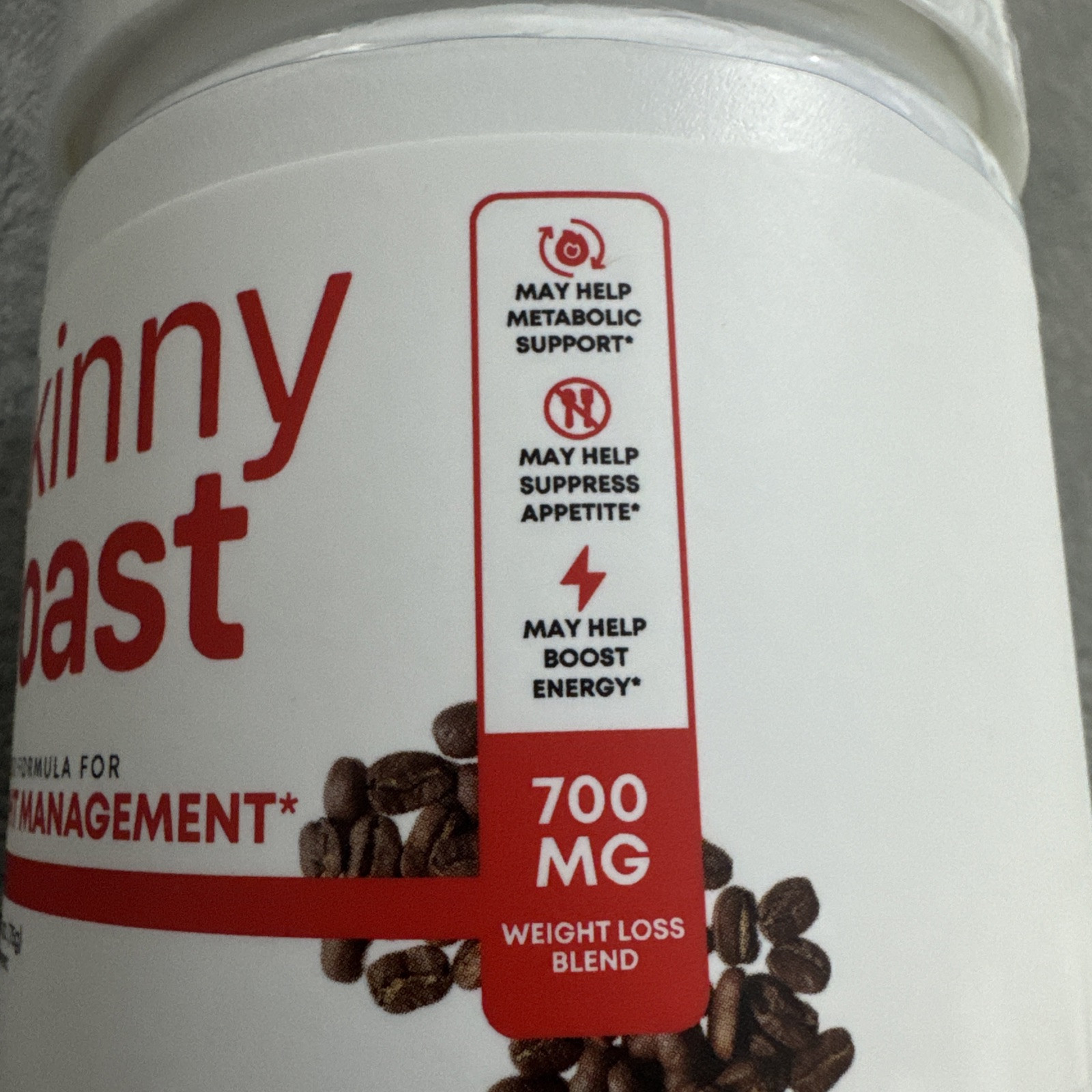 Skinny Roast Weight Management Powder Advanced Fórmula 700 MG Weight Loss Blend