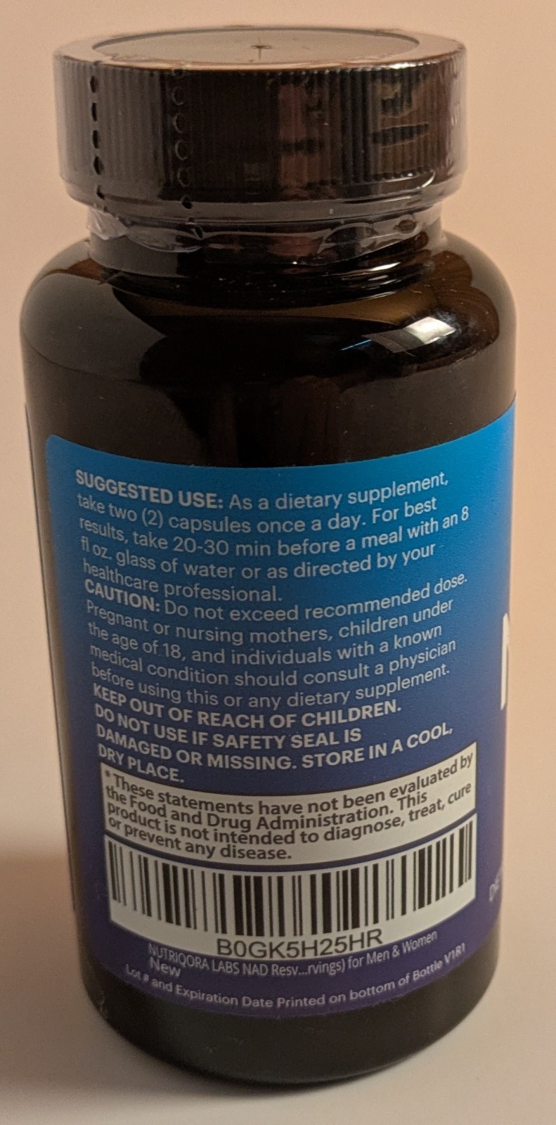 NAD Resveratrol Supplement | 710mg for Cellular Energy & Support | Men & Women