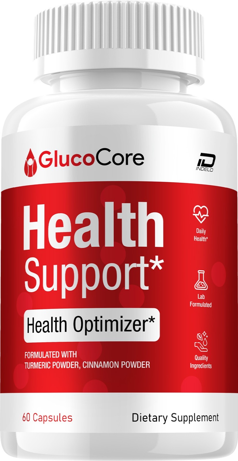 (1 Pack) Gluco Core Capsules – GlucoCore Natural Blend Glycogen Support