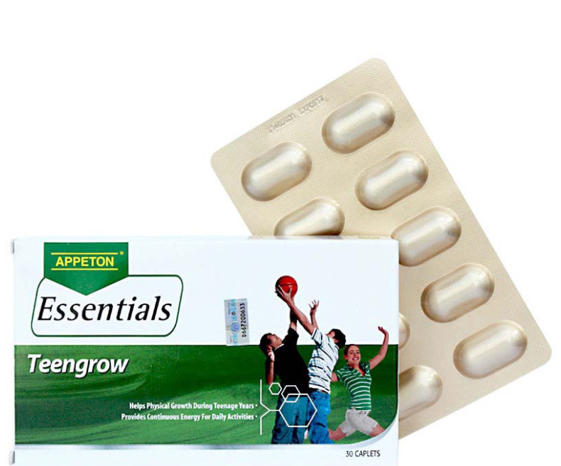 6 Box Appeton Essential Teengrow Increase Height & Growth Teenager – DHL Express