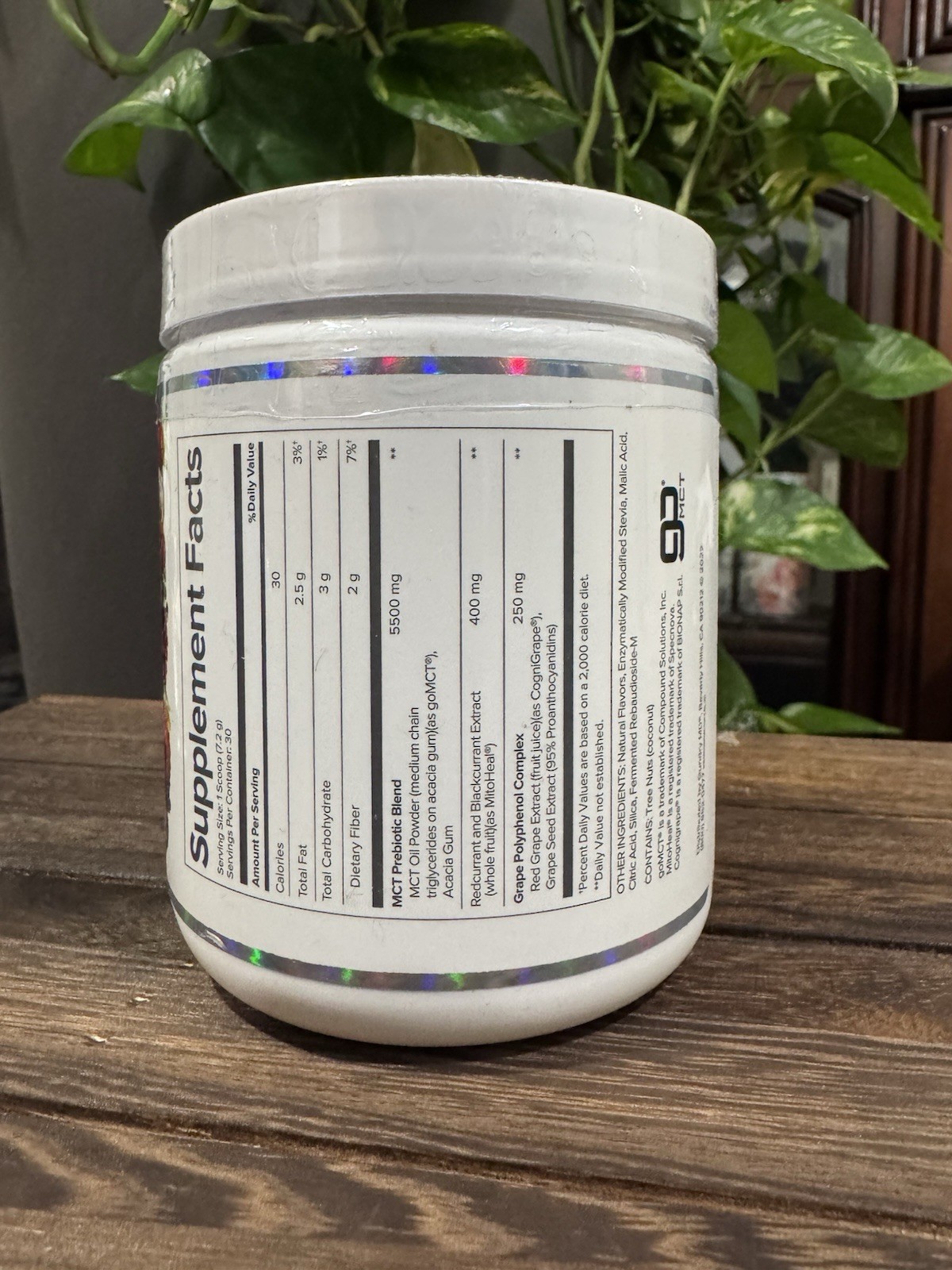 Gundry MD MCT Wellness Dietary Supplement Raspberry Weight Loss Energy MFG 07-25