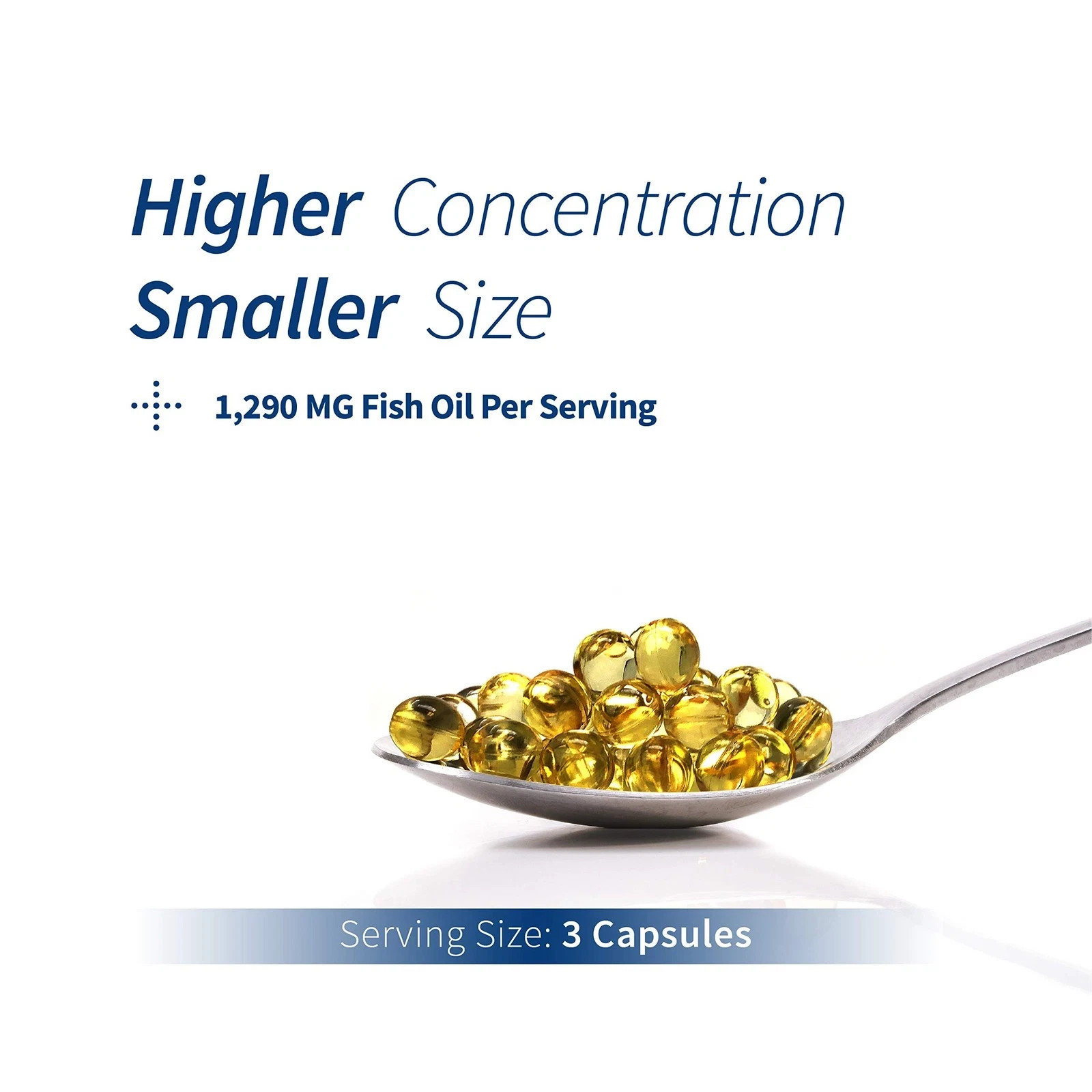 Spoonful Mini Omega 3 Fish Oil, iFOS Certified, 1290 mg Per Serving, 300 Soft…