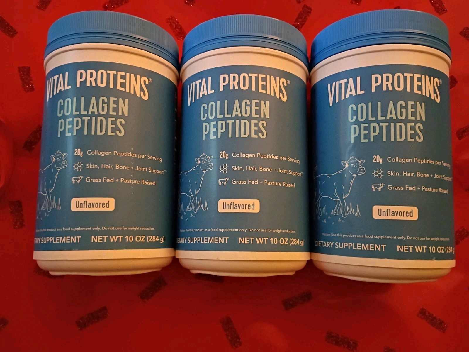 3x Vital Proteins Collagen Peptides Advanced 10oz Exp 07/2027 New Sealed