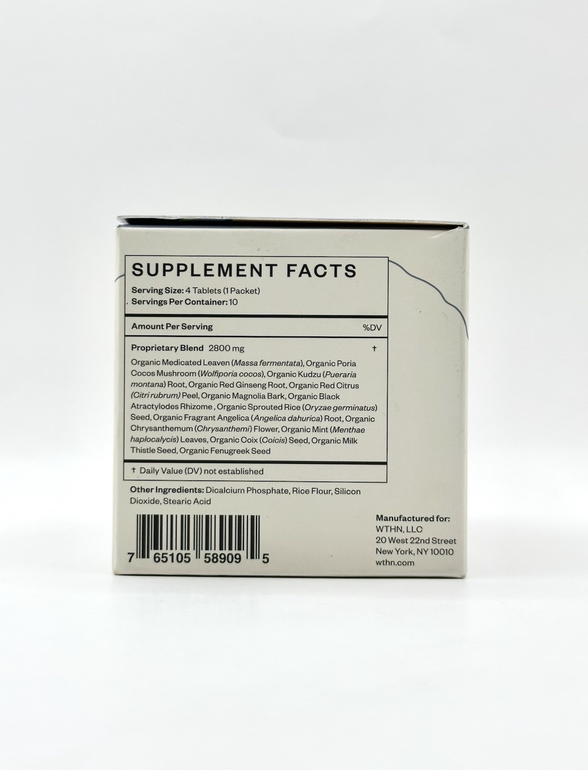 WTHN Indulgence Relief For Occasional Indigestion & Recovery (40 Tablets)