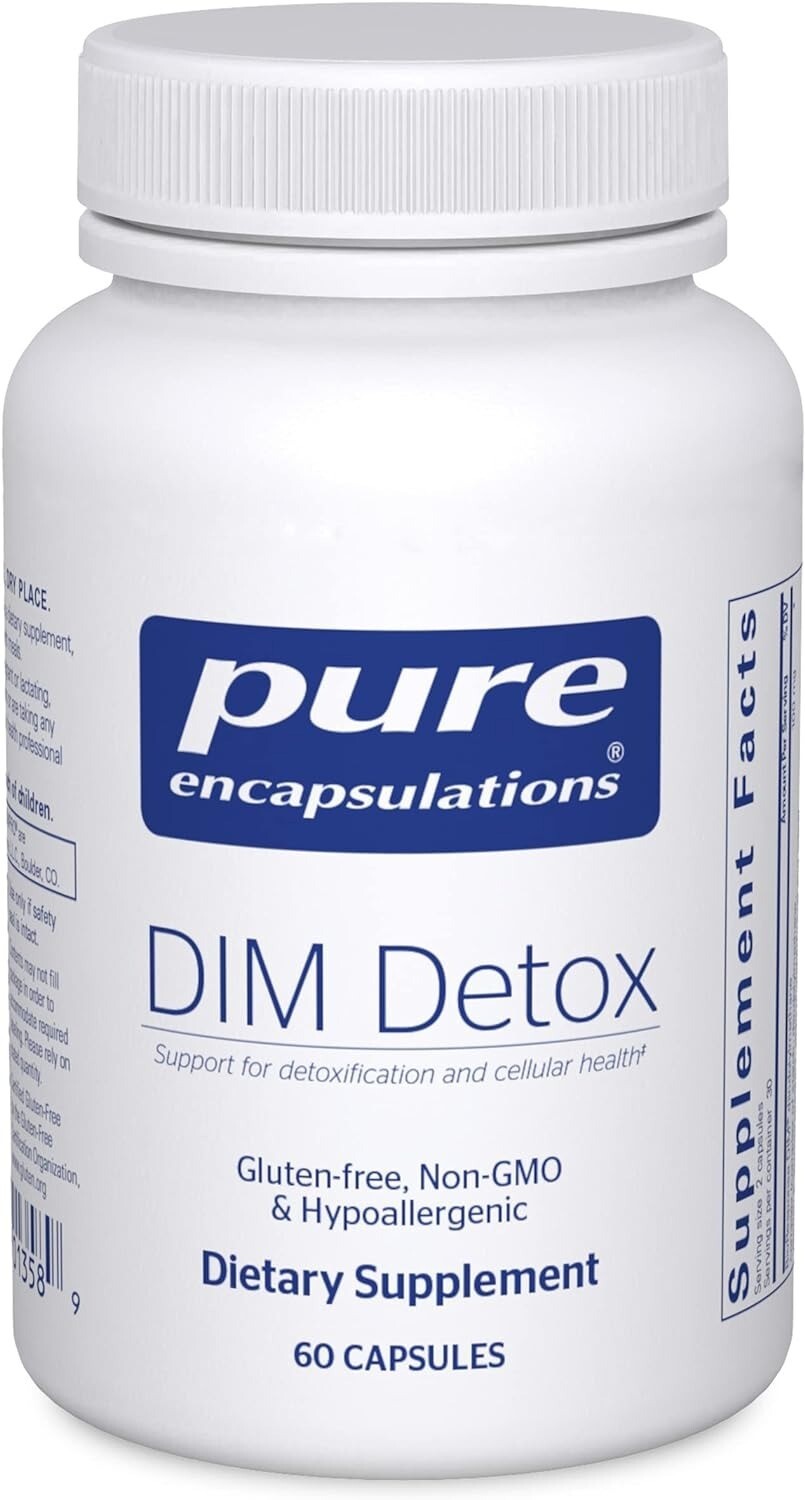 DIM Detox – 60 Capsules by Pure Encapsulations