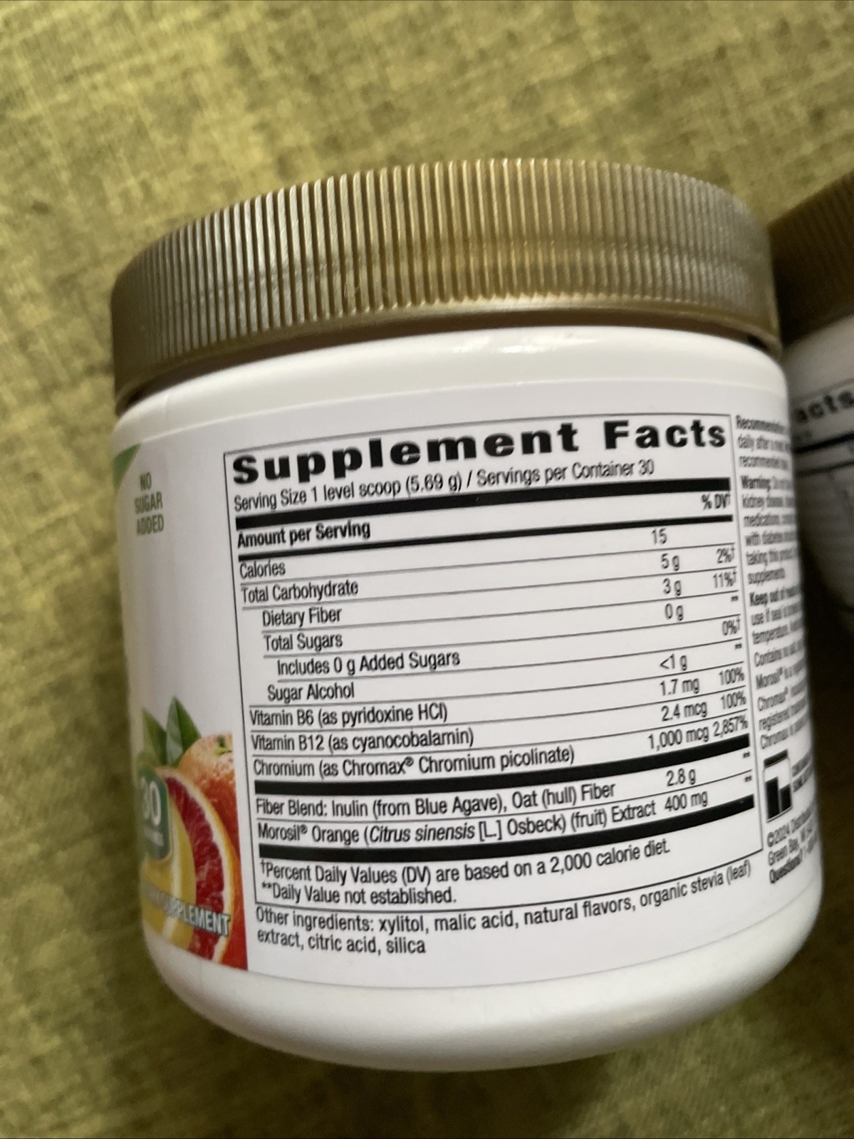 Nature’s Way Weight Manager Drink Mix No Sugar Zesty Citrus 08/2027 6oz Lot of 3