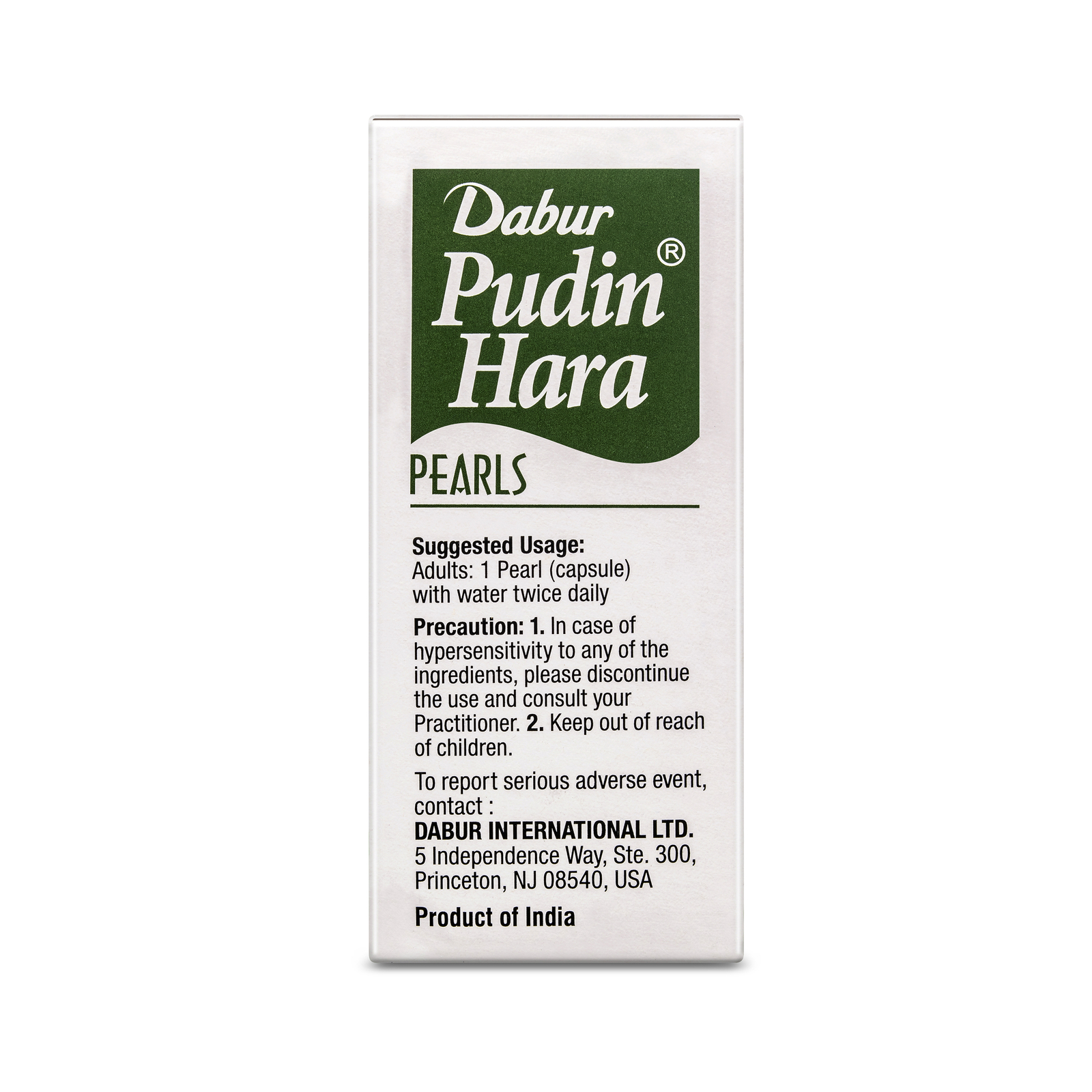 Dabur Pudin Hara Pearls – 10 Strips