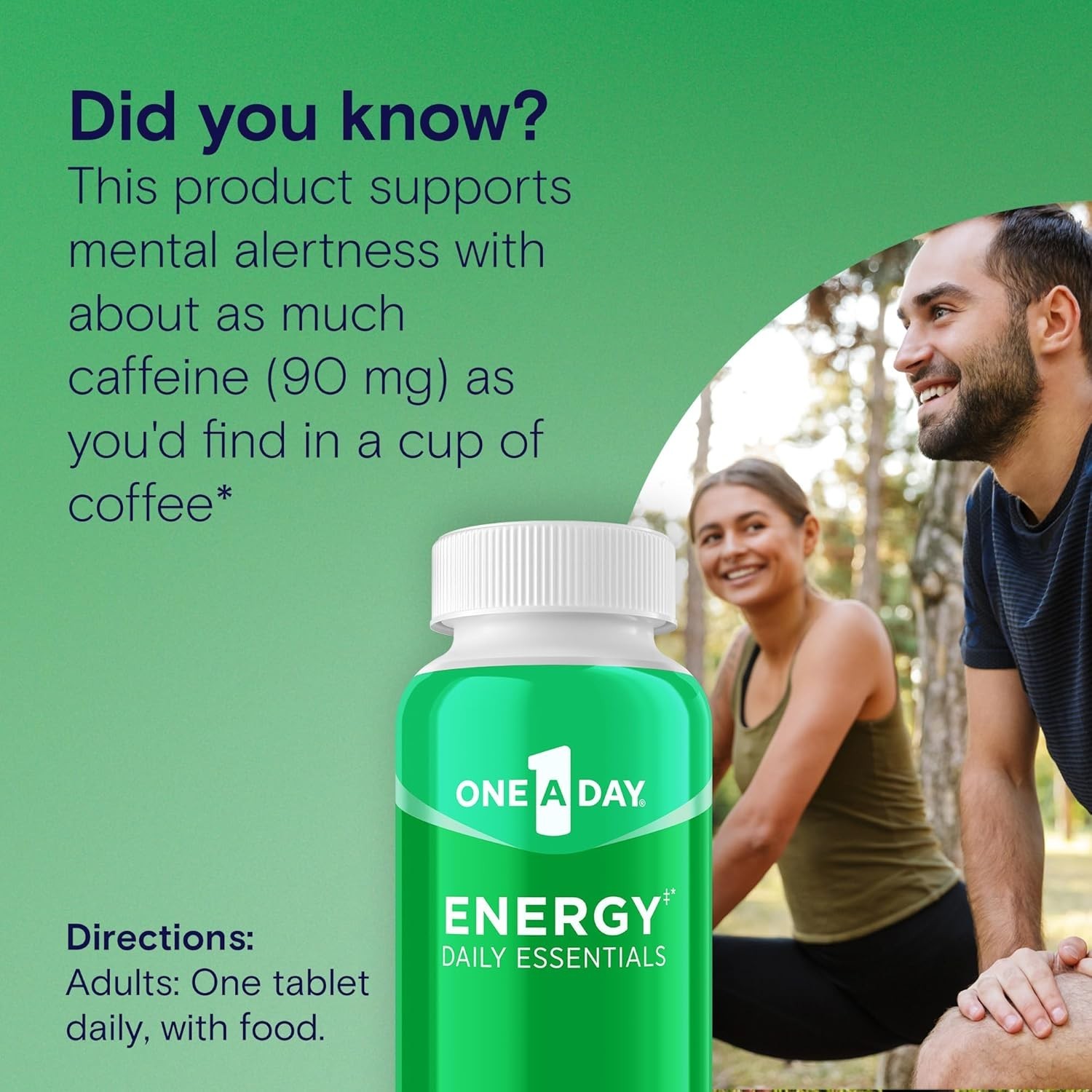 Energy Daily Essentials Multivitamin, Energy Supplement to Support Mental Ale…