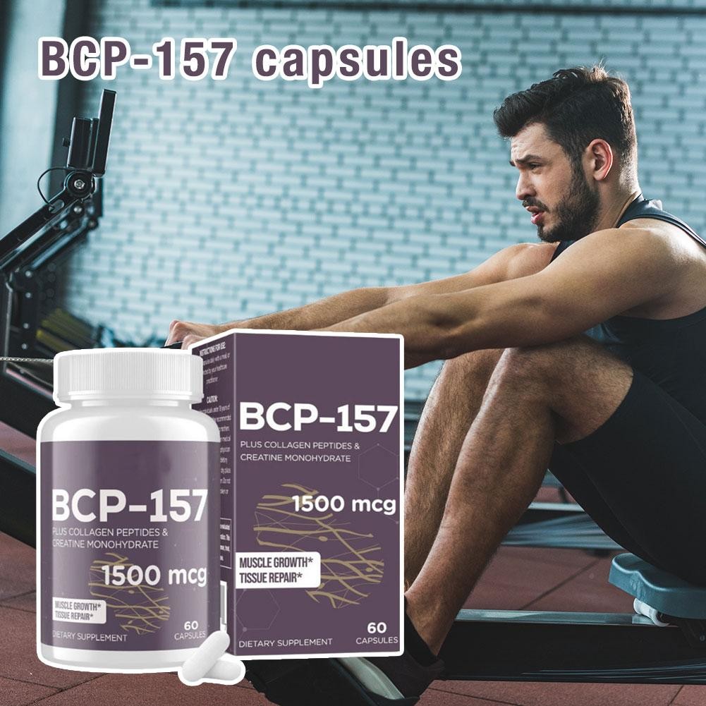 Improved .2X Collagen High Formula 157ct Capsules Promotes Muscle Growth Peptide